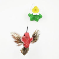 HKM-410003 Electric Rotating Butterfly and Bird Flower Pet Toy with Remote Control