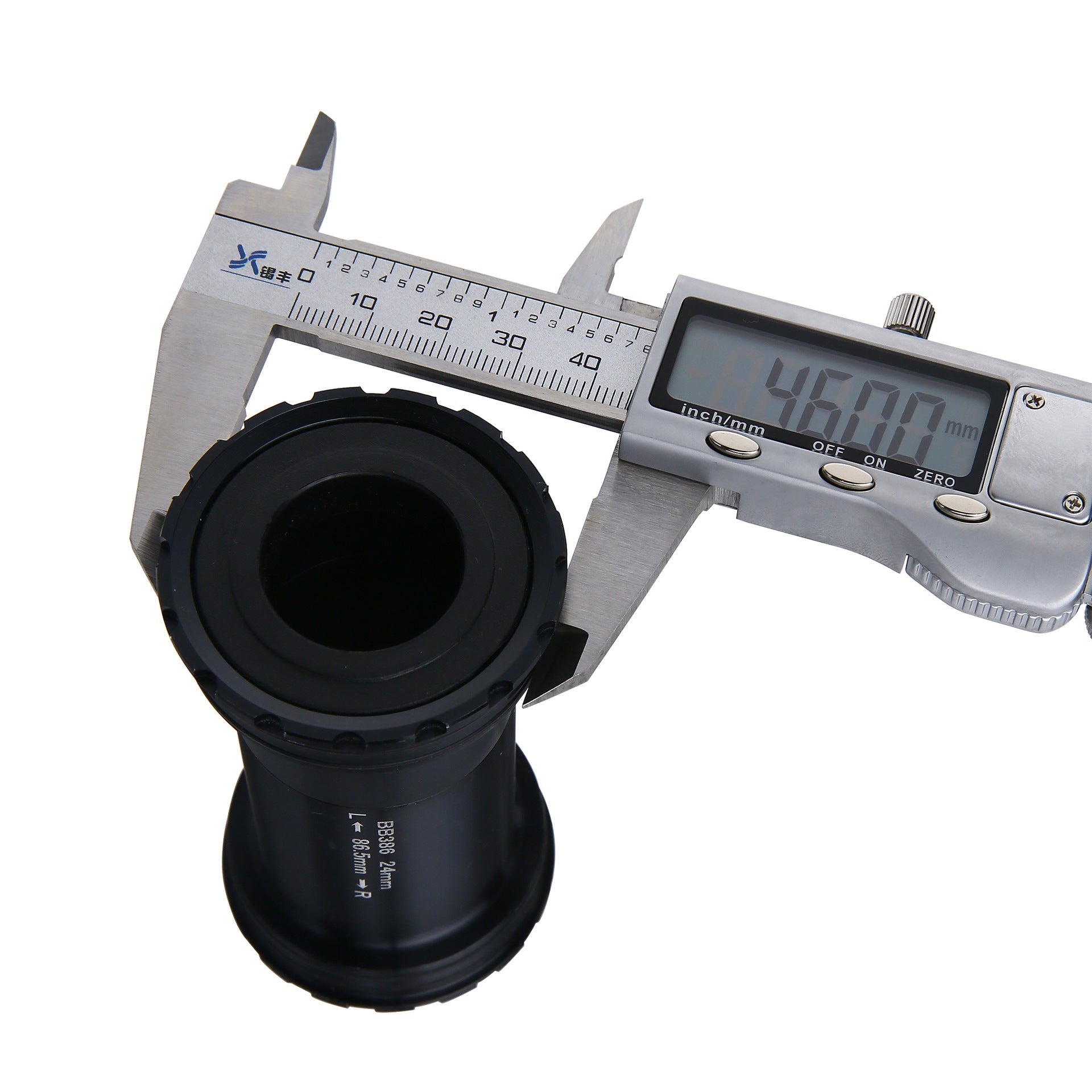 KTX-439635 Disc Thread Screw-In Middle Axle for Road Bike BB with Side Lock Type