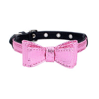 HKM-837651 Leather Pet Collar with Scalable Design, Available in Multiple Sizes (XS, S, M)