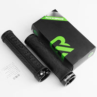 HKM-682835 Mountain Bike Rubber Handlebar Grip - Lock-On Design for Enhanced Control