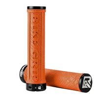 HKM-682835 Mountain Bike Rubber Handlebar Grip - Lock-On Design for Enhanced Control