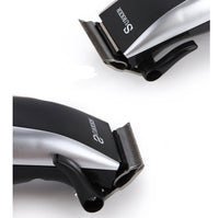 HKM-103763 Electric Fader with Adjustable Ceramic Cutter Head - Compact Design, 12W Power, Black Metal Construction
