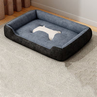 HKM-728595 Cozy Pet Bed for Cats and Dogs - Multiple Sizes Available for Ultimate Comfort