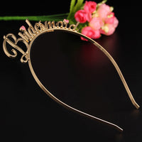 HKM-372179 Elegant Alloy Headband for Brides and Bridesmaids - European & American Style Hair Crown