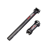 HKM-270355 Lightweight Carbon Fiber Straight Handle for Mountain Bikes