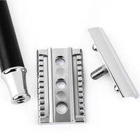 HKM-873235 Manual Stainless Steel Razor for Men – Simple Modern Design, 44 x 25 x 100 mm