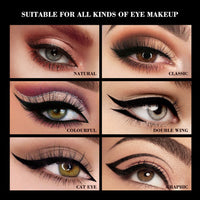 HKM-373971 Waterproof Long-lasting Black Eyeliner - Sweat-proof & No Smudging
