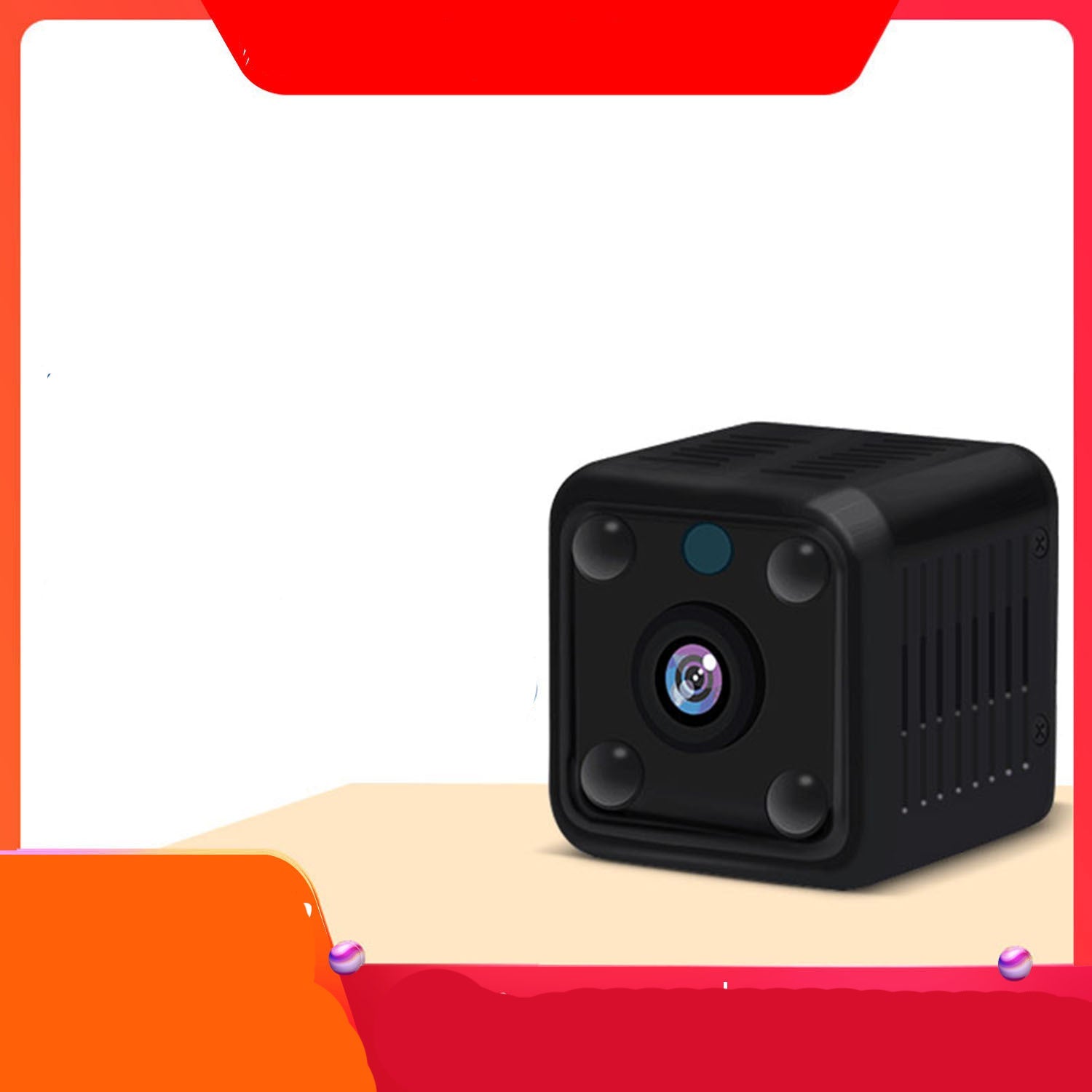 KTX-379027 Compact Wireless Mini Camera for Home Surveillance and Security Monitoring