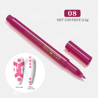 HKM-149459 Nail Art Painting Pen Set with One-Step Glue - 12 Color Smudge Pens and Dot Tool
