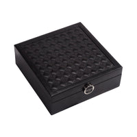 HKM-847379 European Style Large-Capacity Jewelry and Cosmetic Storage Box with Organizer Features
