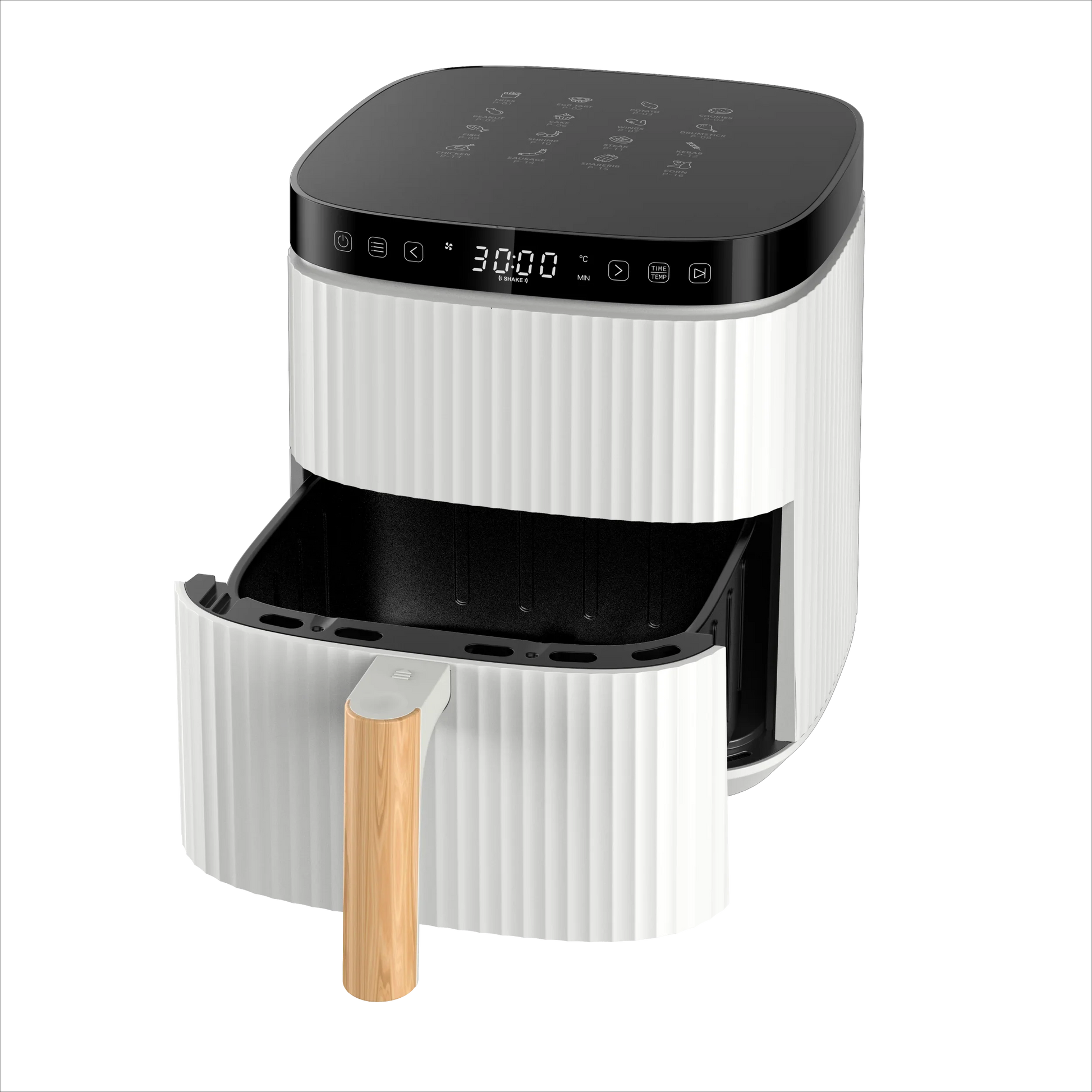 KTX-352915 5L Air Fryer with 12 Cooking Functions and Metal Inner Cavity in Multi-colour Options