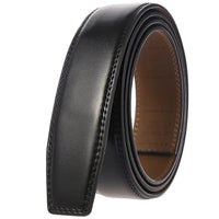 HKM-032275 Genuine Cowhide Leather Belt - No Buckle Design, Model LY35-3633