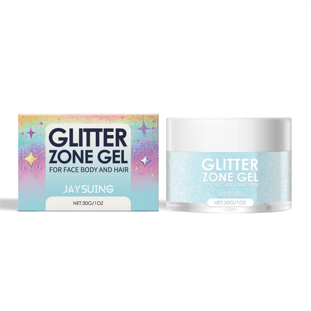 HKM-975315 Moisturizing Glitter Treatment Gel - 30g Nursing Gel for Skin Care