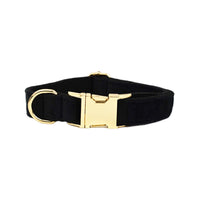 HKM-177171 Scalable Velvet Fabric Dog Collar Set with Bow, Flower, Vest, Leash & Poop Bag