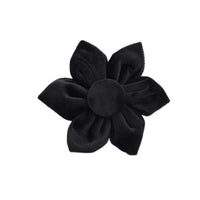 HKM-177171 Scalable Velvet Fabric Dog Collar Set with Bow, Flower, Vest, Leash & Poop Bag