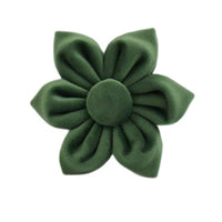 HKM-177171 Scalable Velvet Fabric Dog Collar Set with Bow, Flower, Vest, Leash & Poop Bag