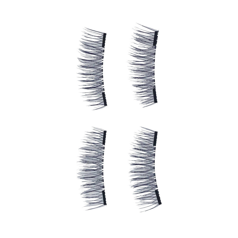 HKM-771475 Handmade Cotton Thread Stem Magnetic False Eyelashes