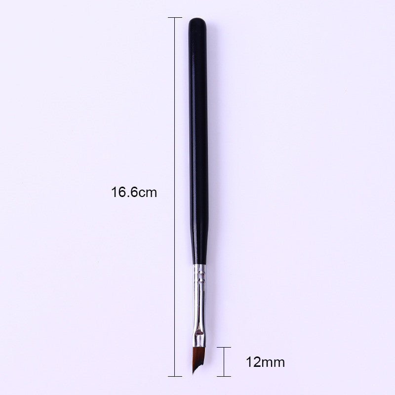 HKM-312147 Elegant Oblique French Nail Art Pen for Precision Painting