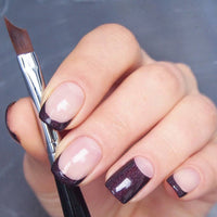 HKM-312147 Elegant Oblique French Nail Art Pen for Precision Painting