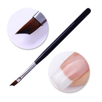 HKM-312147 Elegant Oblique French Nail Art Pen for Precision Painting