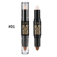 HKM-780691 Double-Head Trimming Highlight Pen for V-Face Contouring and Touch-Ups