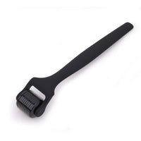 HKM-689491 Matte 540 Microneedle Roller with Rubber Oil Handle for Precision Skin Treatment