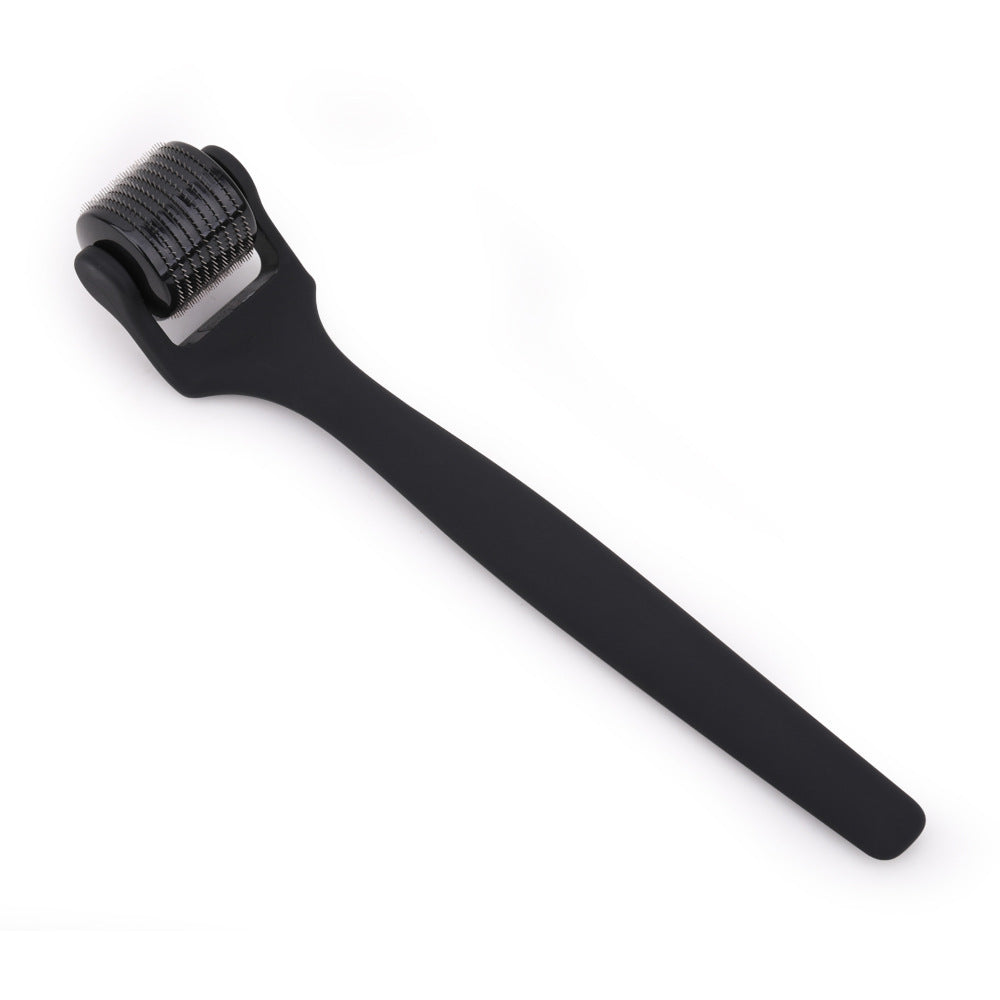 HKM-689491 Matte 540 Microneedle Roller with Rubber Oil Handle for Precision Skin Treatment