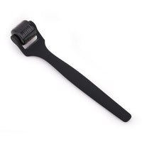 HKM-689491 Matte 540 Microneedle Roller with Rubber Oil Handle for Precision Skin Treatment