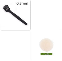 HKM-689491 Matte 540 Microneedle Roller with Rubber Oil Handle for Precision Skin Treatment