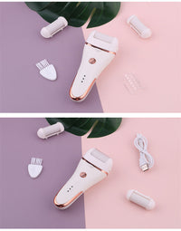 HKM-409299 Electric Waterproof Foot Peel Machine with USB Charging and Multiple Sanding Heads