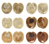 HKM-757651 Short High Temperature Silk Chemical Fiber Wig with Peach Heart Bangs for Men
