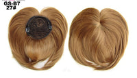HKM-757651 Short High Temperature Silk Chemical Fiber Wig with Peach Heart Bangs for Men