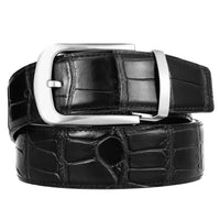HKM-800595 Stainless Steel Casual Belt with Pin Buckle - 3.8cm Width