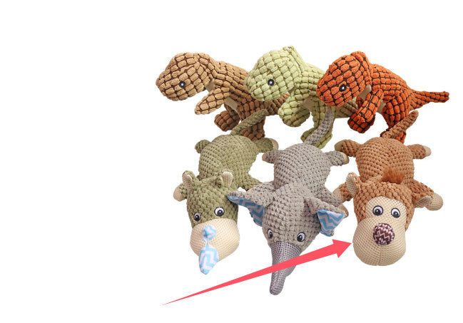 HKM-713299 Interactive Plush Pet Sound Puzzle Toy for Dogs and Cats