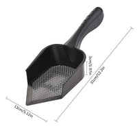 HKM-381971 Cat Litter Shovel with Fine Holes – Durable Plastic Cleaning Tool for Easy Pet Waste Management