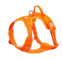 HKM-519507 Fur Vest-Style Chest Strap for Dogs - Available in Orange, Red, Black, XS-XL Sizes
