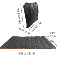 HKM-111443 Waterproof Portable Folding Mat for Pets, Moisture-Proof Oxford Fabric, Ideal for Camping
