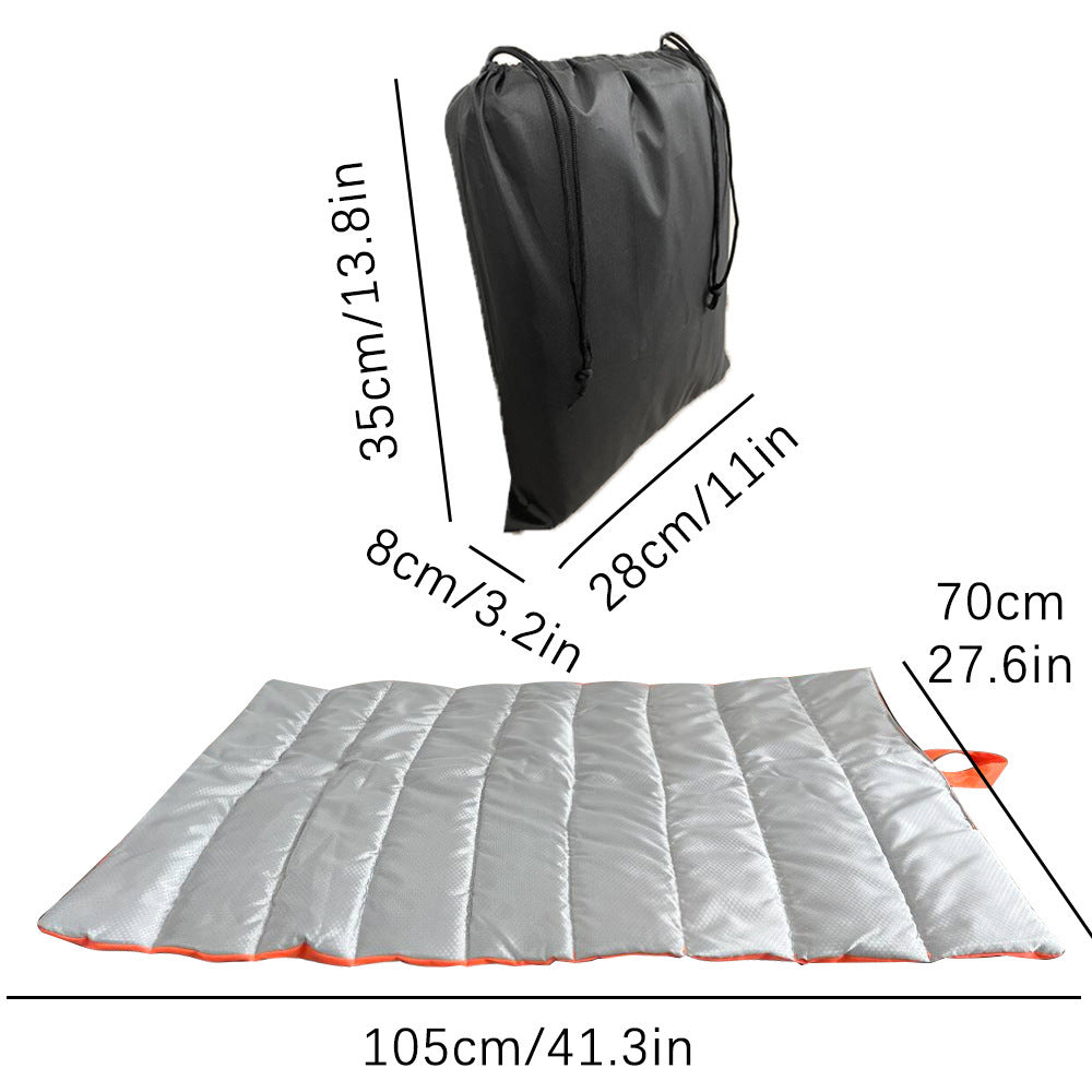 HKM-111443 Waterproof Portable Folding Mat for Pets, Moisture-Proof Oxford Fabric, Ideal for Camping