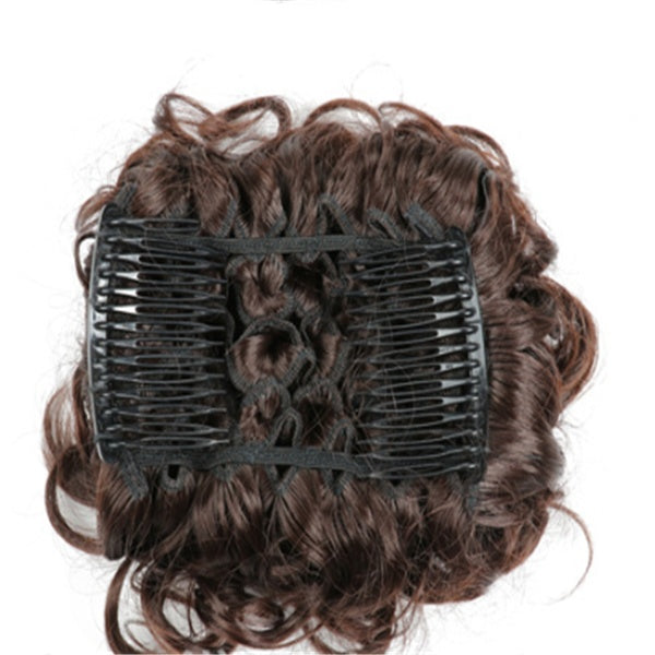 HKM-773459 Short Curly Wire Wig - Versatile Hair Bag Available in Multiple Colors