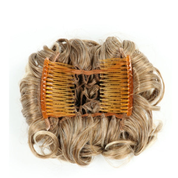 HKM-773459 Short Curly Wire Wig - Versatile Hair Bag Available in Multiple Colors