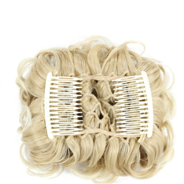 HKM-773459 Short Curly Wire Wig - Versatile Hair Bag Available in Multiple Colors
