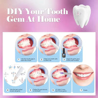 HKM-030739 Tooth Gem Rhinestone Kit for Creative Dental Decoration & Body Jewelry