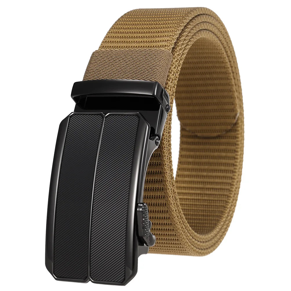 HKM-815251 Men's Adjustable Cloth Belt - Style LY55-0149A, Versatile and Durable Design
