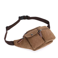 HKM-910419 Multifunctional Canvas Waist Bag for Work and Travel