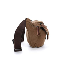 HKM-910419 Multifunctional Canvas Waist Bag for Work and Travel