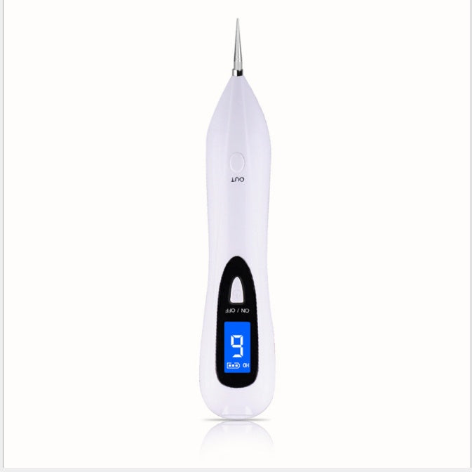 HKM-571411 Rechargeable Laser Freckle Removal Pen with LCD Screen and Adjustable Power Levels