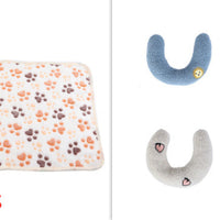 HKM-141907 Cozy Coral Fleece Dog Blanket - Soft and Warm for Autumn & Winter