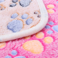 HKM-141907 Cozy Coral Fleece Dog Blanket - Soft and Warm for Autumn & Winter