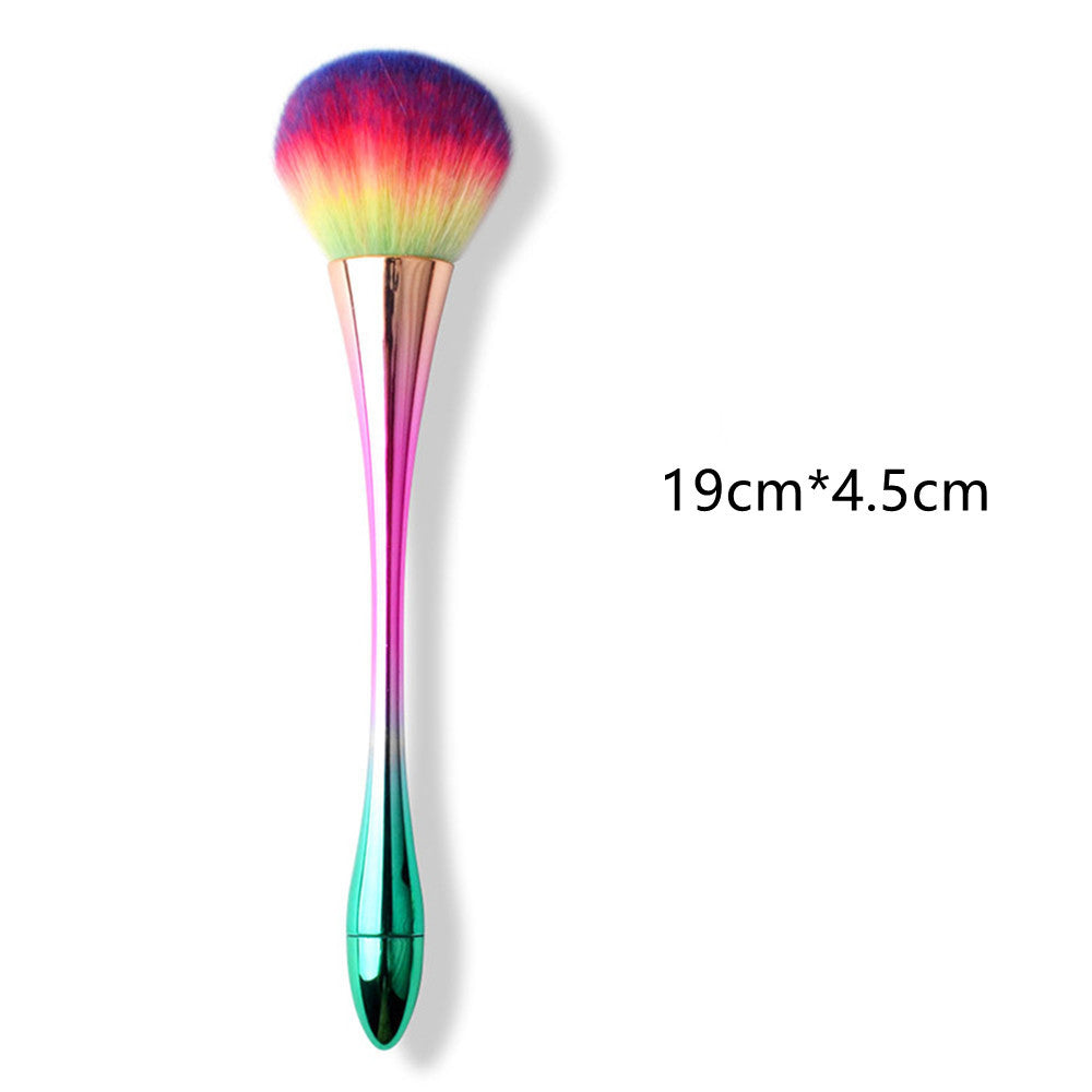 HKM-362771 Small Soft Makeup Dust Brush for Nails - 19cm Length