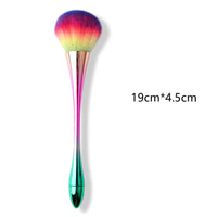 HKM-362771 Small Soft Makeup Dust Brush for Nails - 19cm Length